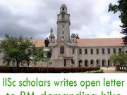 IISc scholars writes open letter to PM demanding hike