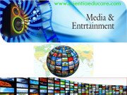 Career Article on Media and Entertainment Industry