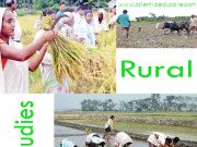 Career Article on Rural Studies