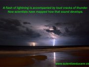 Scientists have captured the first image of thunder.