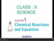 Chemical Reactions and Equations