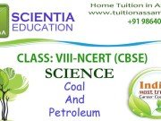 CLASS: VIII :: Coal And Petroleum