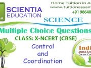 CLASS: X :: Control and Coordination