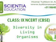 CLASS: IX :: Diversity in Living Organisms