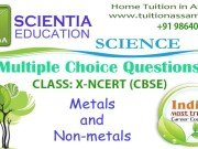 CLASS: X :: Metals and Non-metals