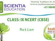 CLASS: IX :: Motion