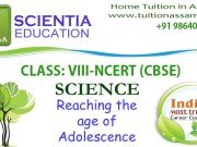 CLASS: VIII :: Reaching the age of Adolescence