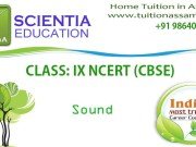 CLASS: IX :: Sound