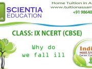 CLASS: IX :: Why do we fall ill