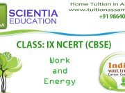 CLASS: IX :: Work and Energy