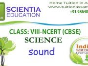 CLASS: VIII :: Sound