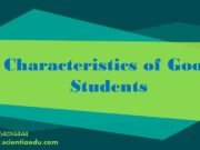 Characteristics of Good Students