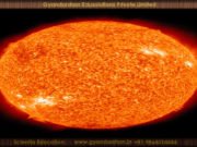 It takes 8 minutes, 19 seconds for light to travel from the Sun to the Earth