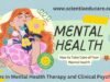 Careers in Mental Health Therapy and Clinical Psychology Mental Health Therapy and Clinical Psychology