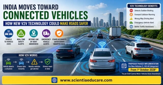 India moves toward connected vehicles with V2V technology to improve road safety