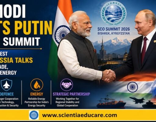 PM Modi Meets Vladimir Putin at the SCO Summit PM Modi meets Putin at SCO Summit to discuss India-Russia trade, defence and energy